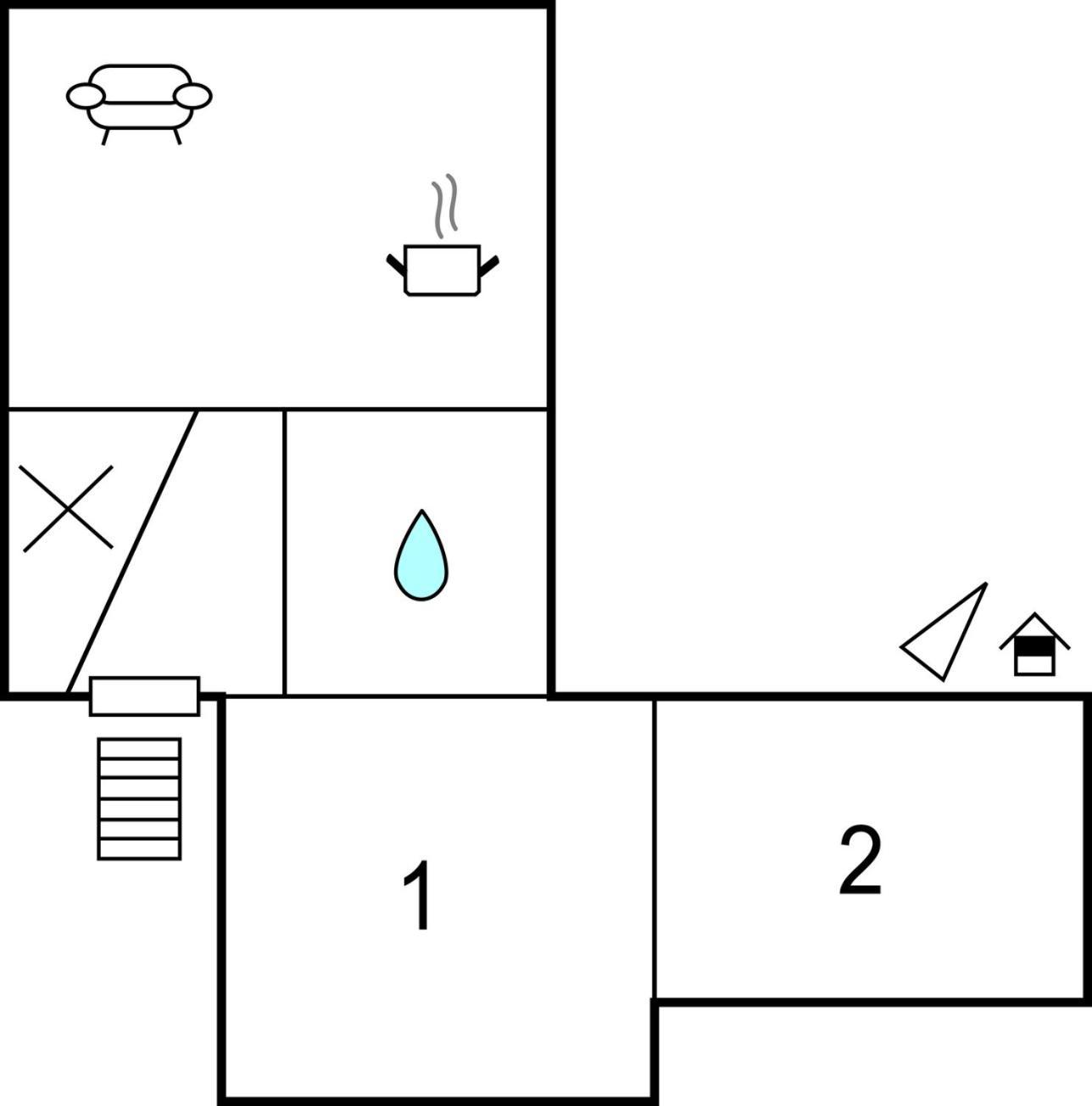 2 Bedroom Awesome Apartment In Vinkuran Exterior photo
